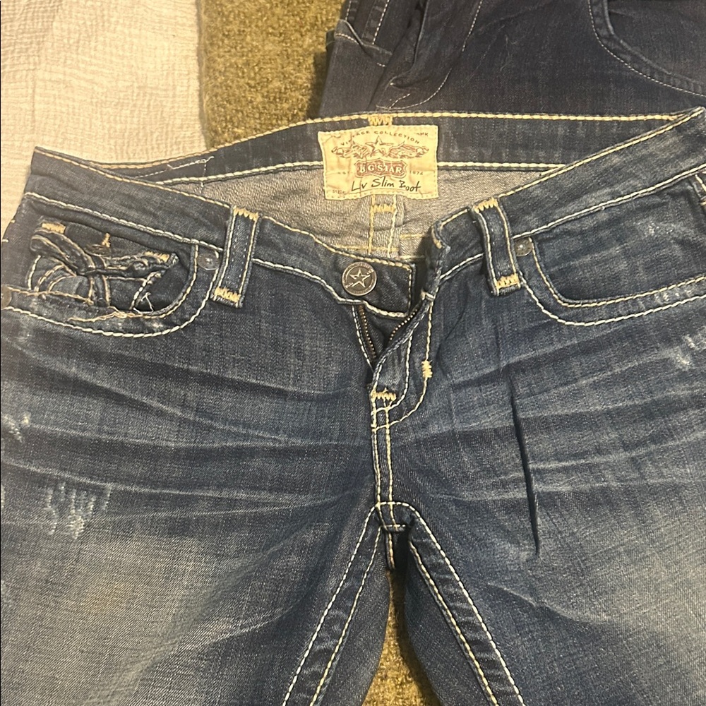 Big Star Women's Blue Boot Cut Jeans